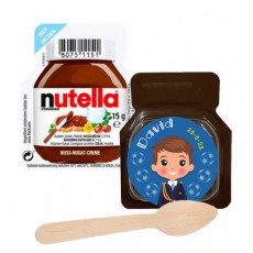 Nutella Personalizada con Cuchara de Madera