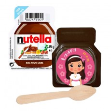 Nutella Personalizada con Cuchara Madera