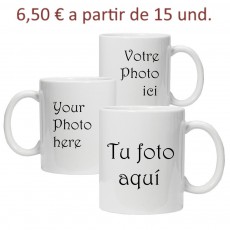 Tazas con Foto  (6.50€ a/p 15u)